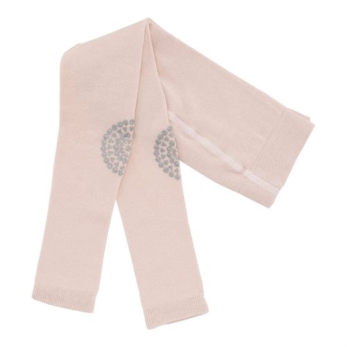 GoBabyGo kravle leggings - Soft pink glitter 6-12 mdr