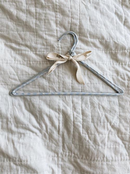 Lalaby Hangers 2-pack blue gingham