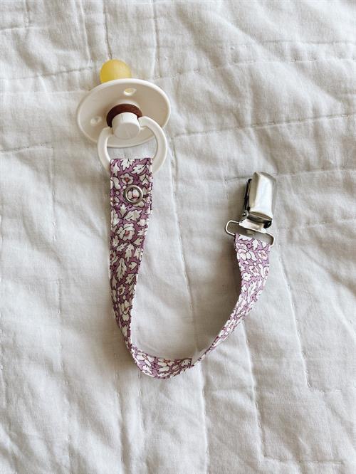 Lalaby Pacifier Clip - Feather Fields